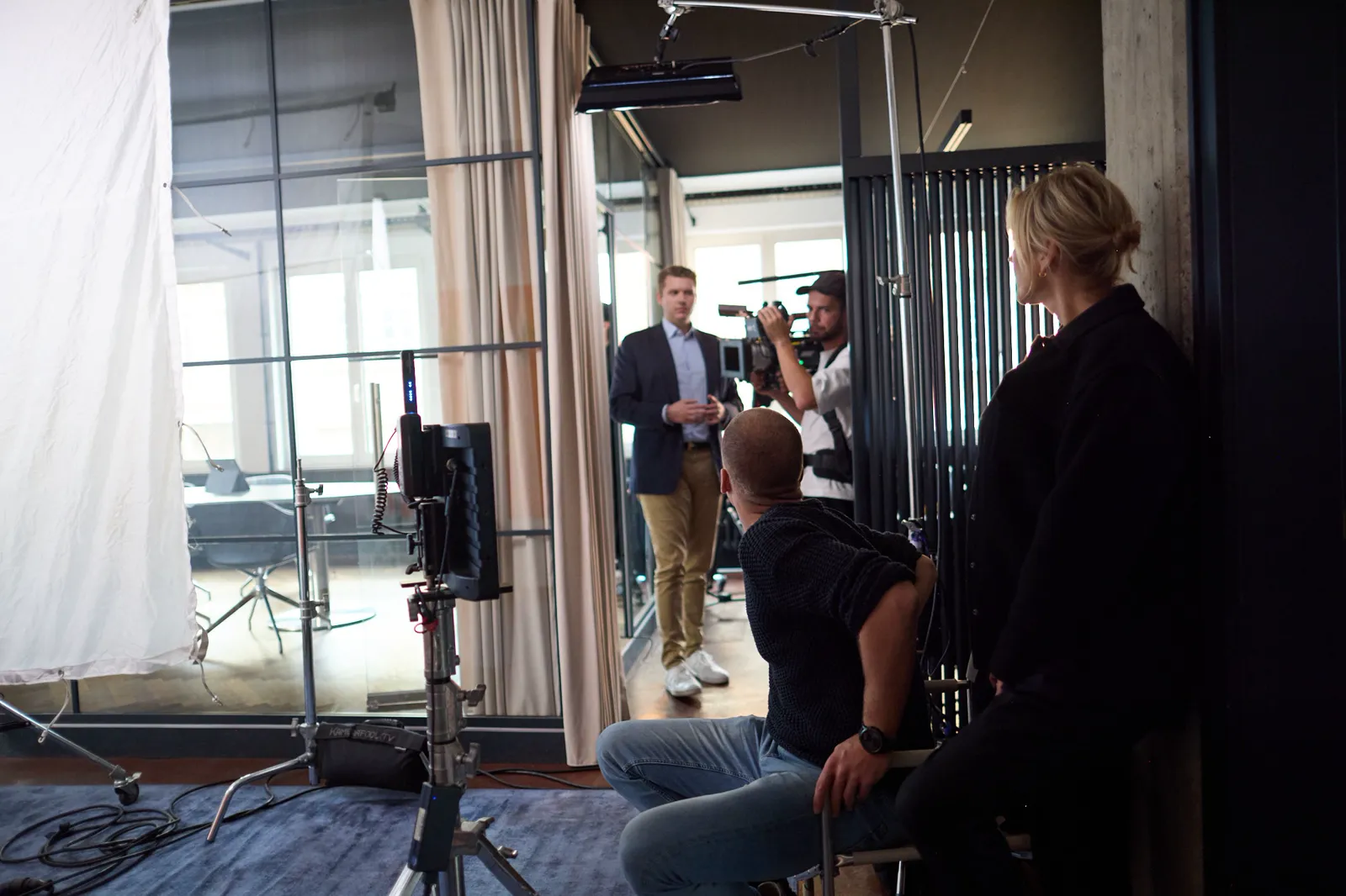 Behind the Scenes vom Recruitmentfilm-Dreh · Motiv 02